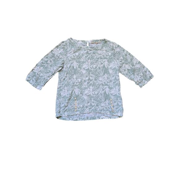 Soft Surroundings Oceo Gauze Set Tunic Wide Leg Pants Seafoam Green Size‎ Small - Picture 6 of 9